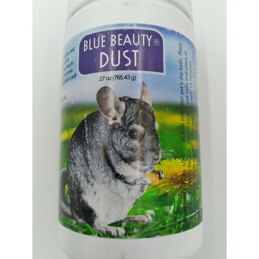 Lixit Blue Beauty Dust for Chinchillas 27oz